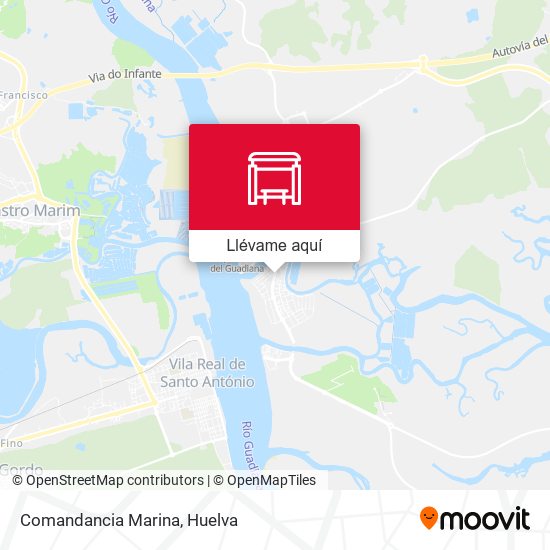 Mapa Comandancia Marina
