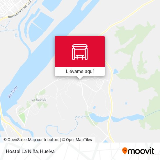 Mapa Hostal La Niña