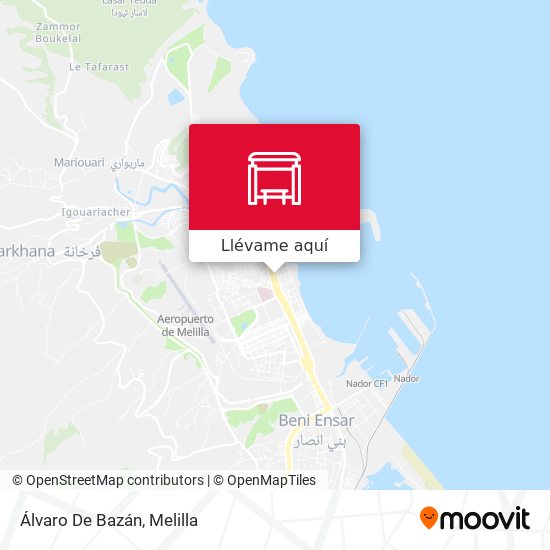 Mapa Álvaro De Bazán
