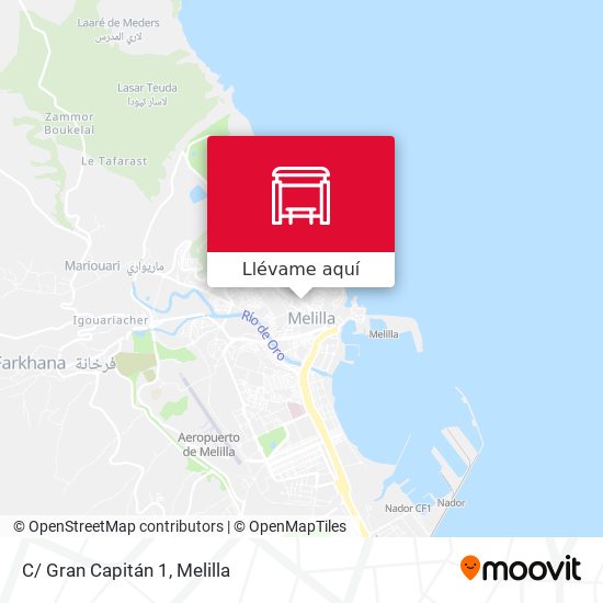 Mapa C/ Gran Capitán 1