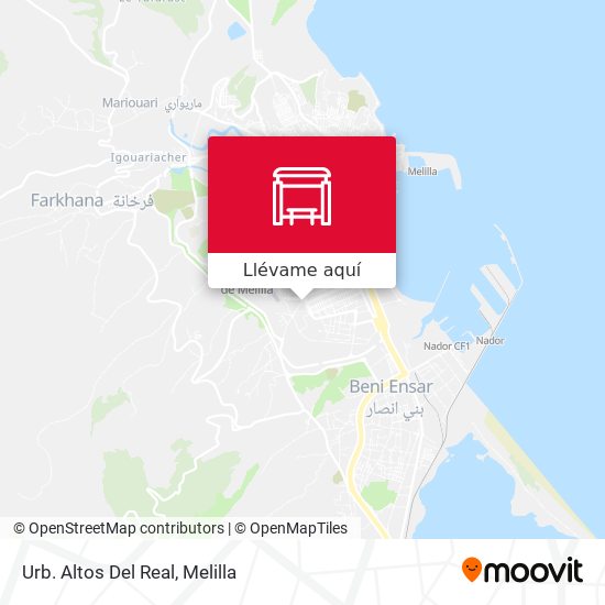 Mapa Urb. Altos Del Real