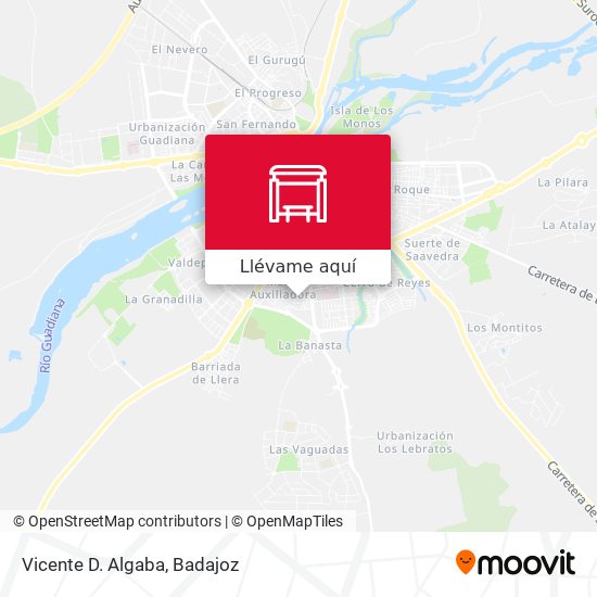 Mapa Vicente D. Algaba