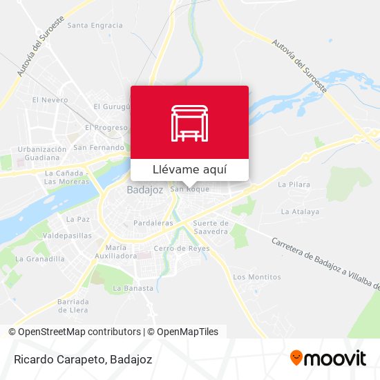 Mapa Ricardo Carapeto