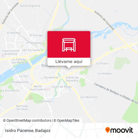 Mapa Isidro Pacense