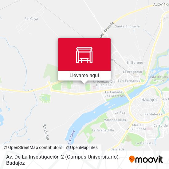 Mapa Av. De La Investigación 2 (Campus Universitario)