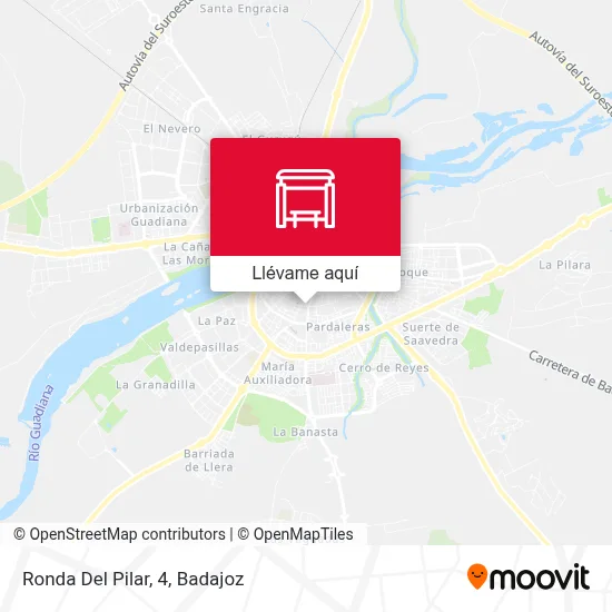 Mapa Ronda Del Pilar, 4