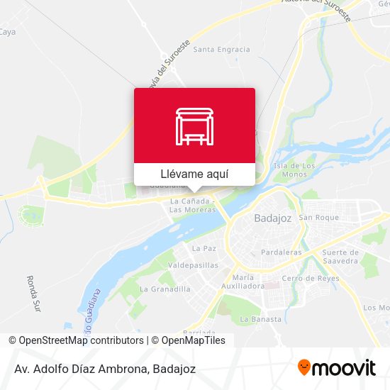 Mapa Av. Adolfo Díaz Ambrona