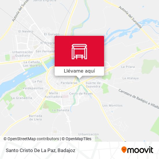 Mapa Santo Cristo De La Paz