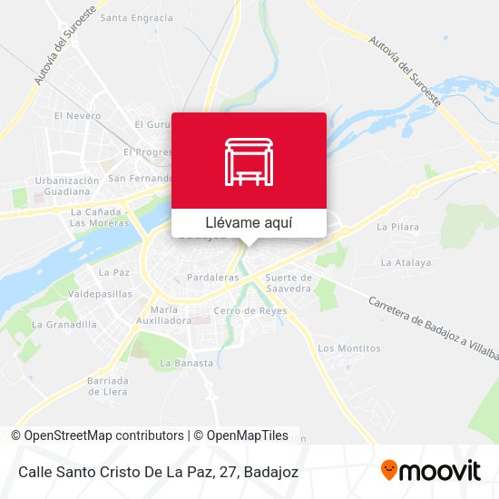 Mapa Calle Santo Cristo De La Paz, 27