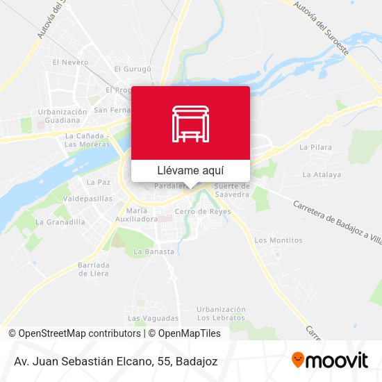 Mapa Av. Juan Sebastián Elcano, 55