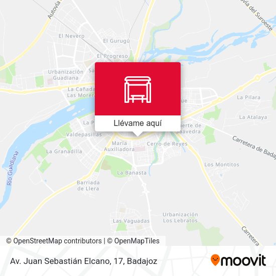 Mapa Av. Juan Sebastián Elcano, 17