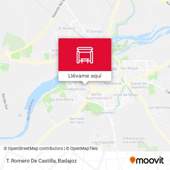 Mapa T. Romero De Castilla