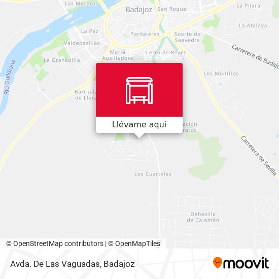 Mapa Avda. De Las Vaguadas