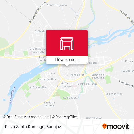 Mapa Plaza Santo Domingo
