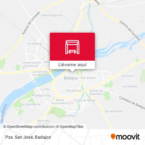 Mapa Pza. San José