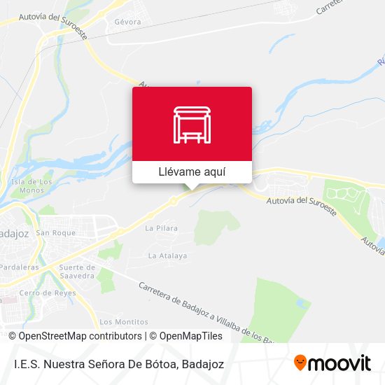 Mapa I.E.S. Nuestra Señora De Bótoa