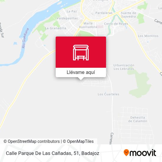 Mapa Calle Parque De Las Cañadas, 51