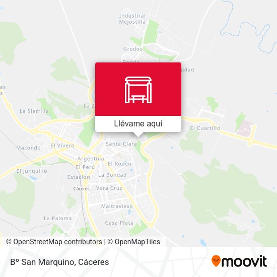 Mapa Bº San Marquino