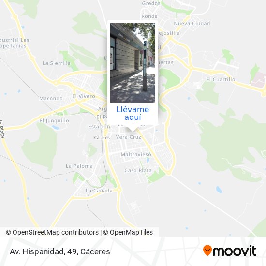 Mapa Av. Hispanidad, 49