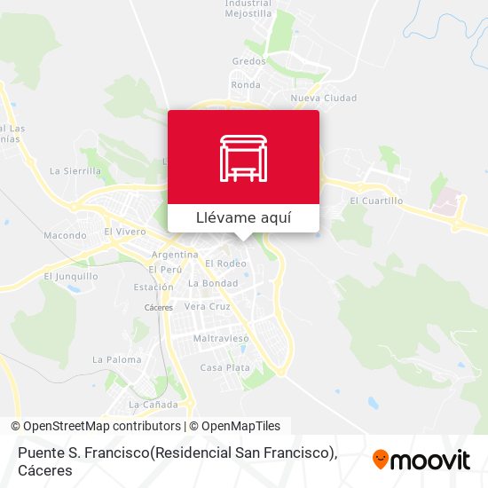 Mapa Puente S. Francisco(Residencial San Francisco)