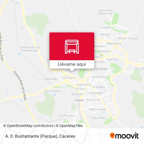 Mapa A. D. Bustamante (Parque)