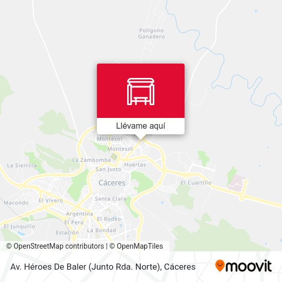 Mapa Av. Héroes De Baler (Junto Rda. Norte)