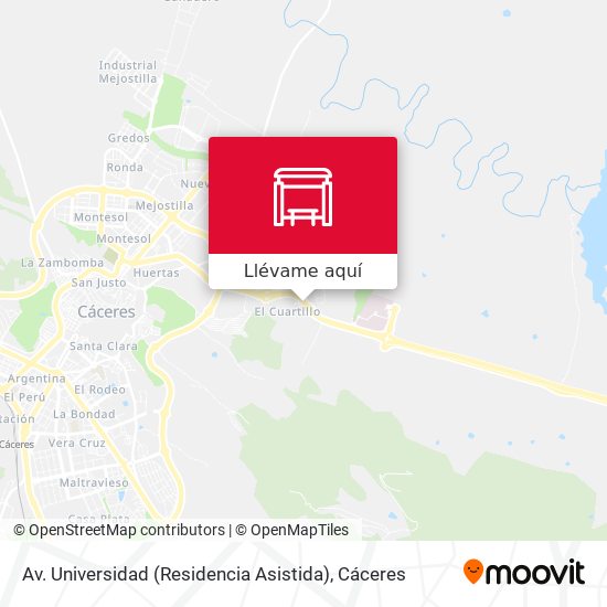 Mapa Av. Universidad (Residencia Asistida)