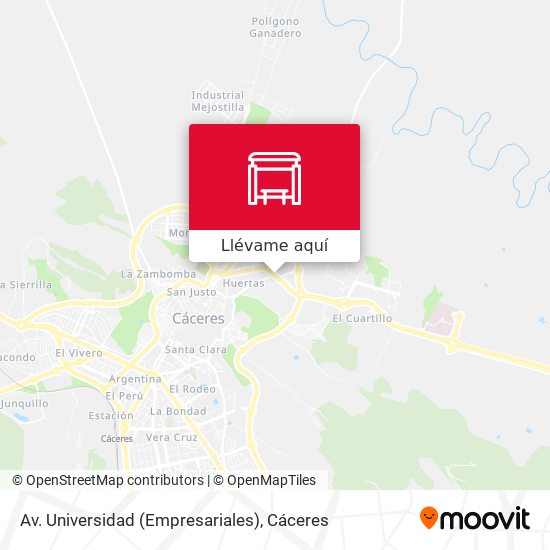 Mapa Av. Universidad (Empresariales)