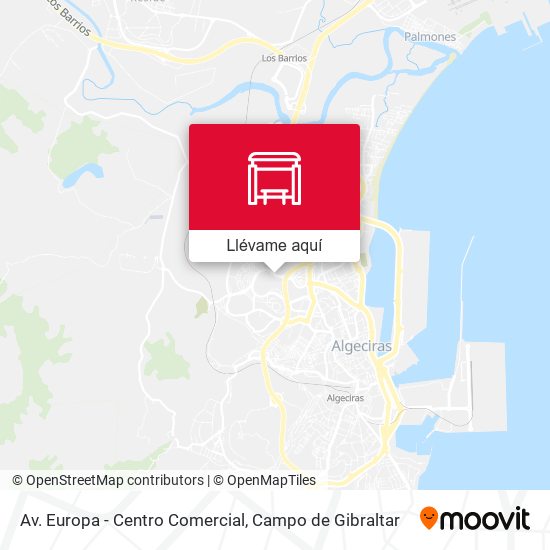 Mapa Av. Europa - Centro Comercial