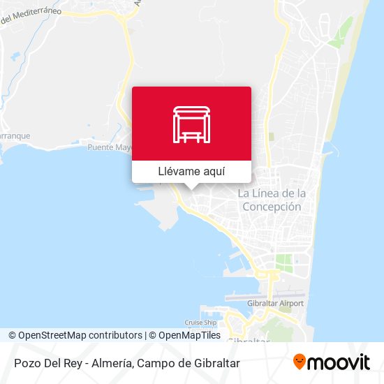 Mapa Pozo Del Rey - Almería