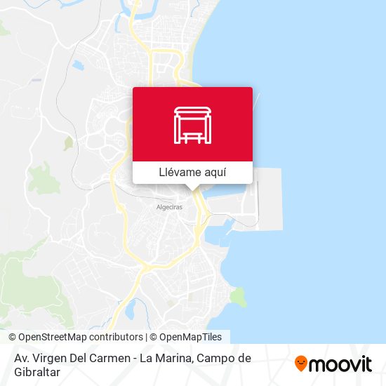 Mapa Av. Virgen Del Carmen - La Marina