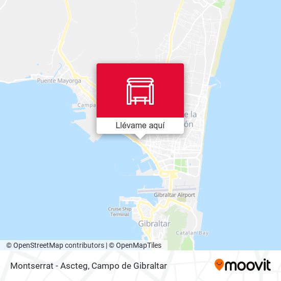 Mapa Montserrat - Ascteg