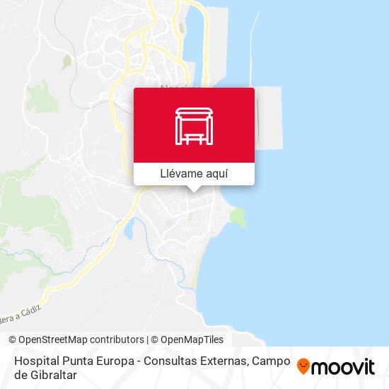 Mapa Hospital Punta Europa - Consultas Externas