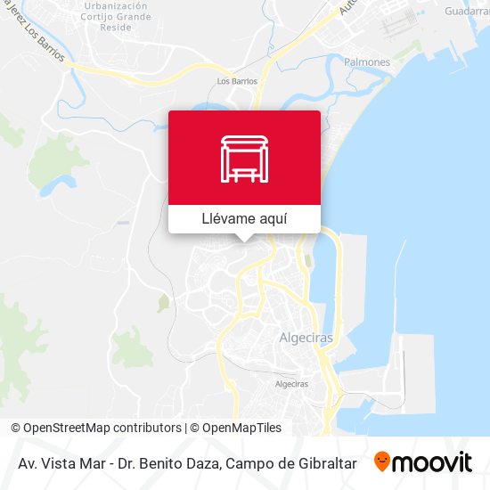 Mapa Av. Vista Mar - Dr. Benito Daza