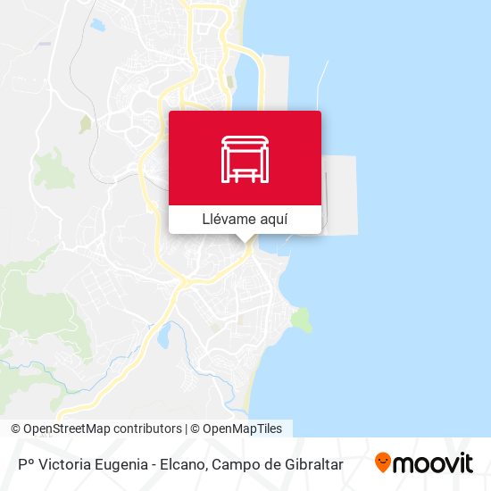 Mapa Pº Victoria Eugenia - Elcano