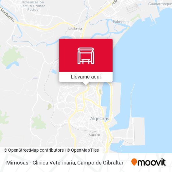 Mapa Mimosas - Clínica Veterinaria
