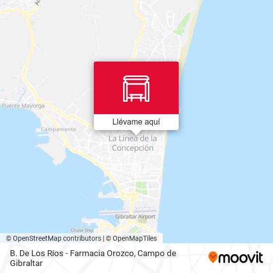 Mapa B. De Los Ríos - Farmacia Orozco