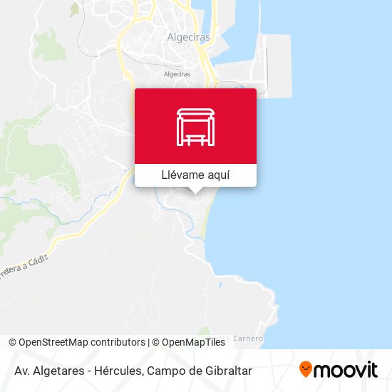 Mapa Av. Algetares - Hércules