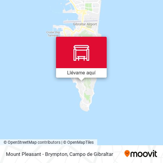 Mapa Mount Pleasant - Brympton