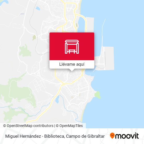 Mapa Miguel Hernández - Biblioteca