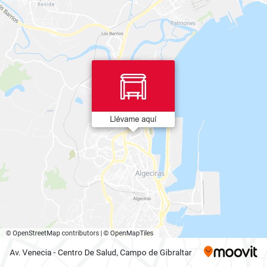 Mapa Av. Venecia - Centro De Salud