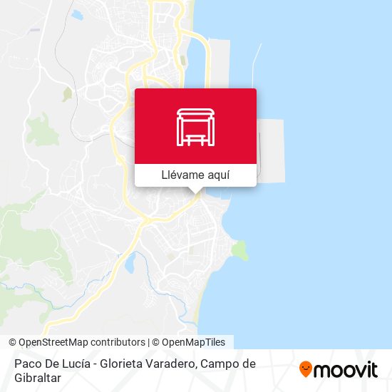 Mapa Paco De Lucía - Glorieta Varadero
