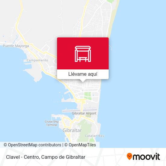 Mapa Clavel - Centro