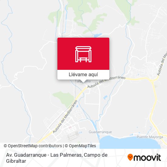 Mapa Av. Guadarranque - Las Palmeras