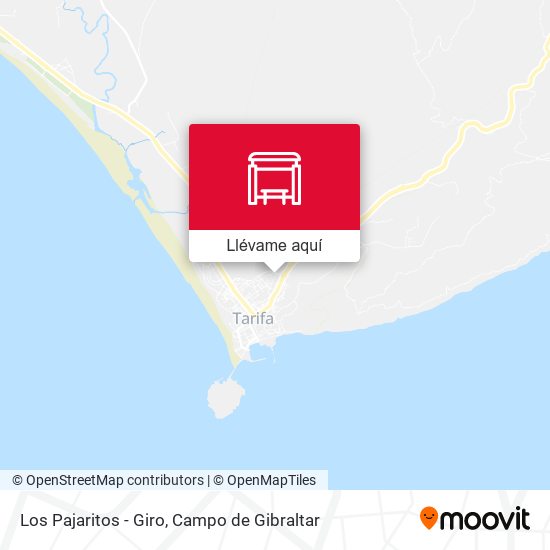 Mapa Los Pajaritos - Giro