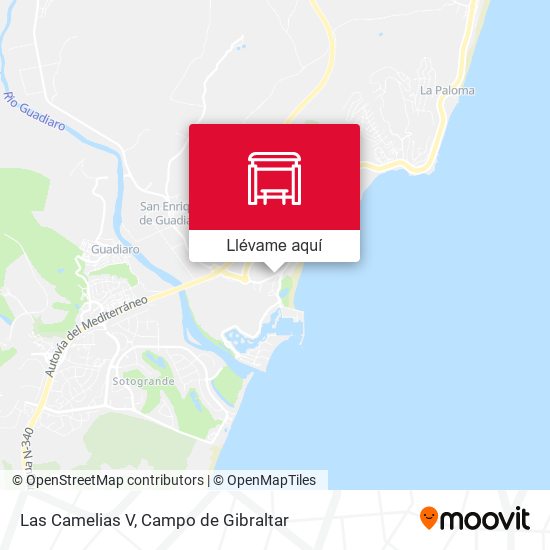 Mapa Las Camelias V