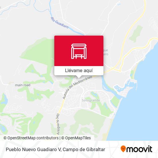 Mapa Pueblo Nuevo Guadiaro V
