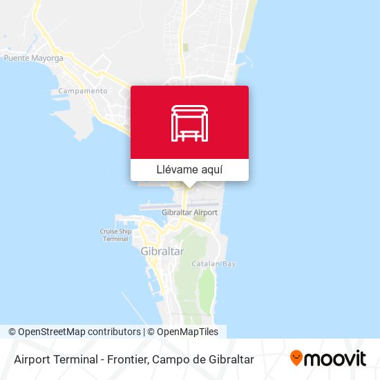 Mapa Airport Terminal - Frontier