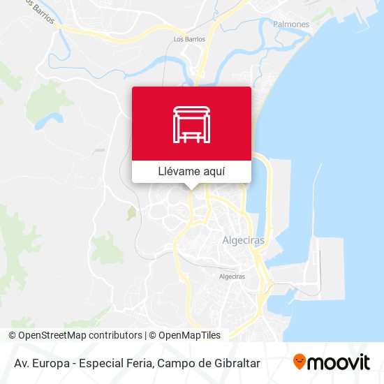Mapa Av. Europa - Especial Feria