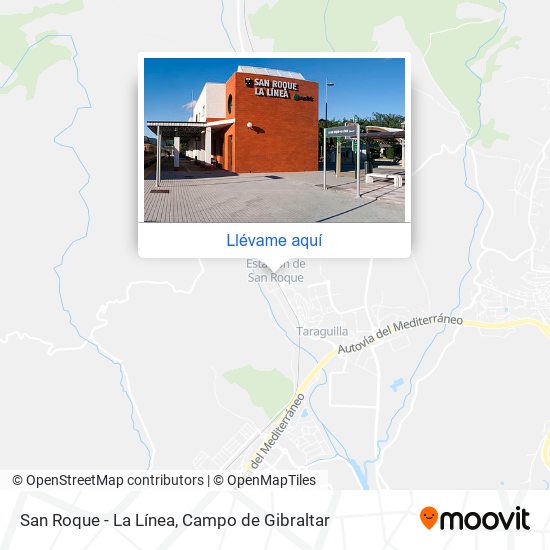 Mapa San Roque - La Línea